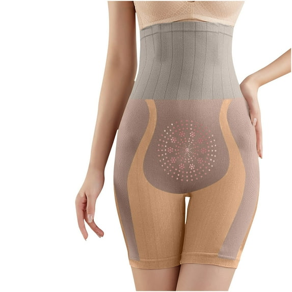 hotojiny High Waisted Tight Shorts Soft Slim Butt Lifting Biker Shorts Shapewear Lounge Gym Workout Yoga Shorts