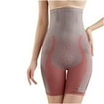 thumbnail image 1 of hotojiny High Waisted Tight Shorts Soft Slim Butt Lifting Biker Shorts Shapewear Lounge Gym Workout Yoga Shorts, 1 of 5