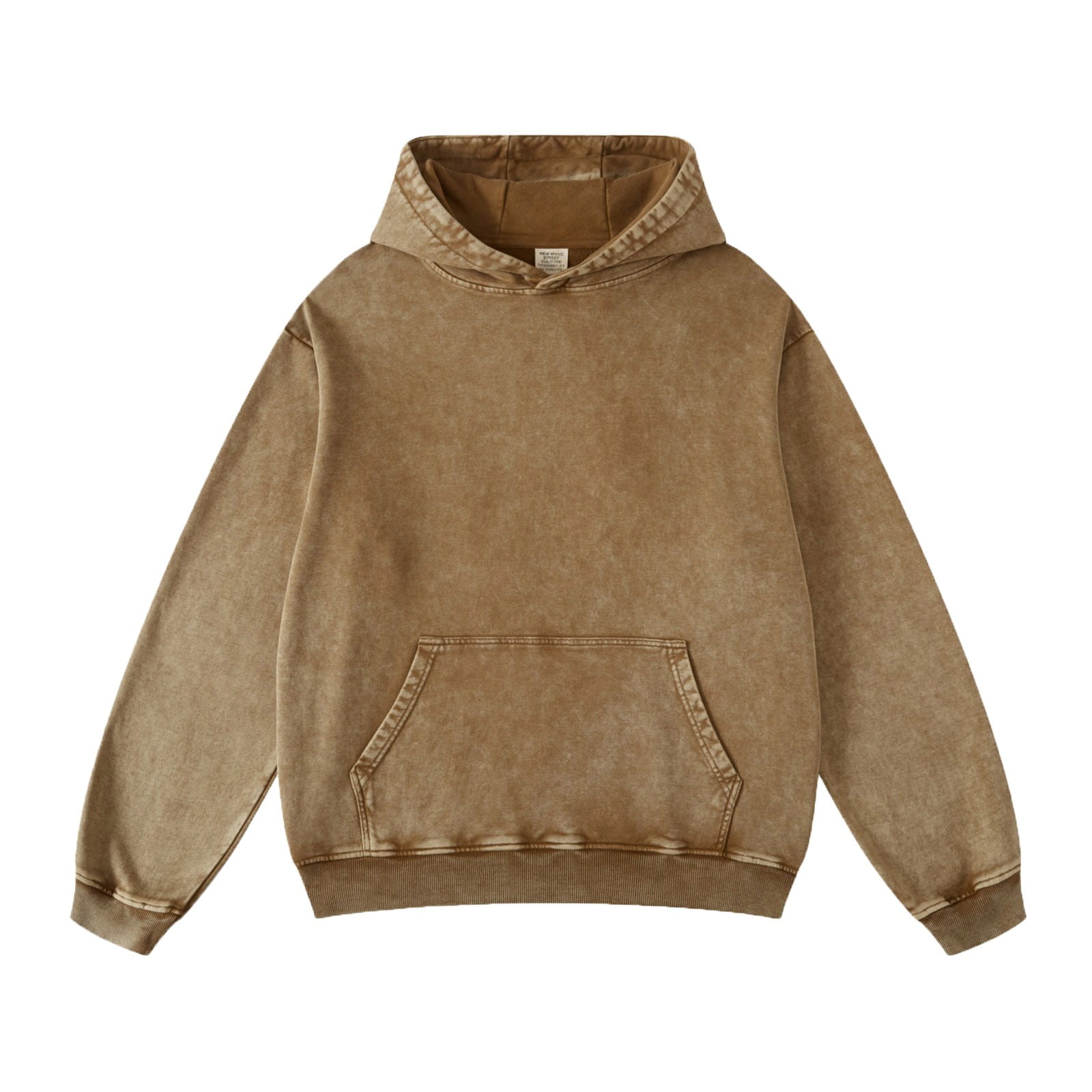hotojiny Hoodies for Men Fall Outfits Casual Loose Long Sleeve Sweatshirts Vintage Washed Hooded Pullover Tops with Pocket