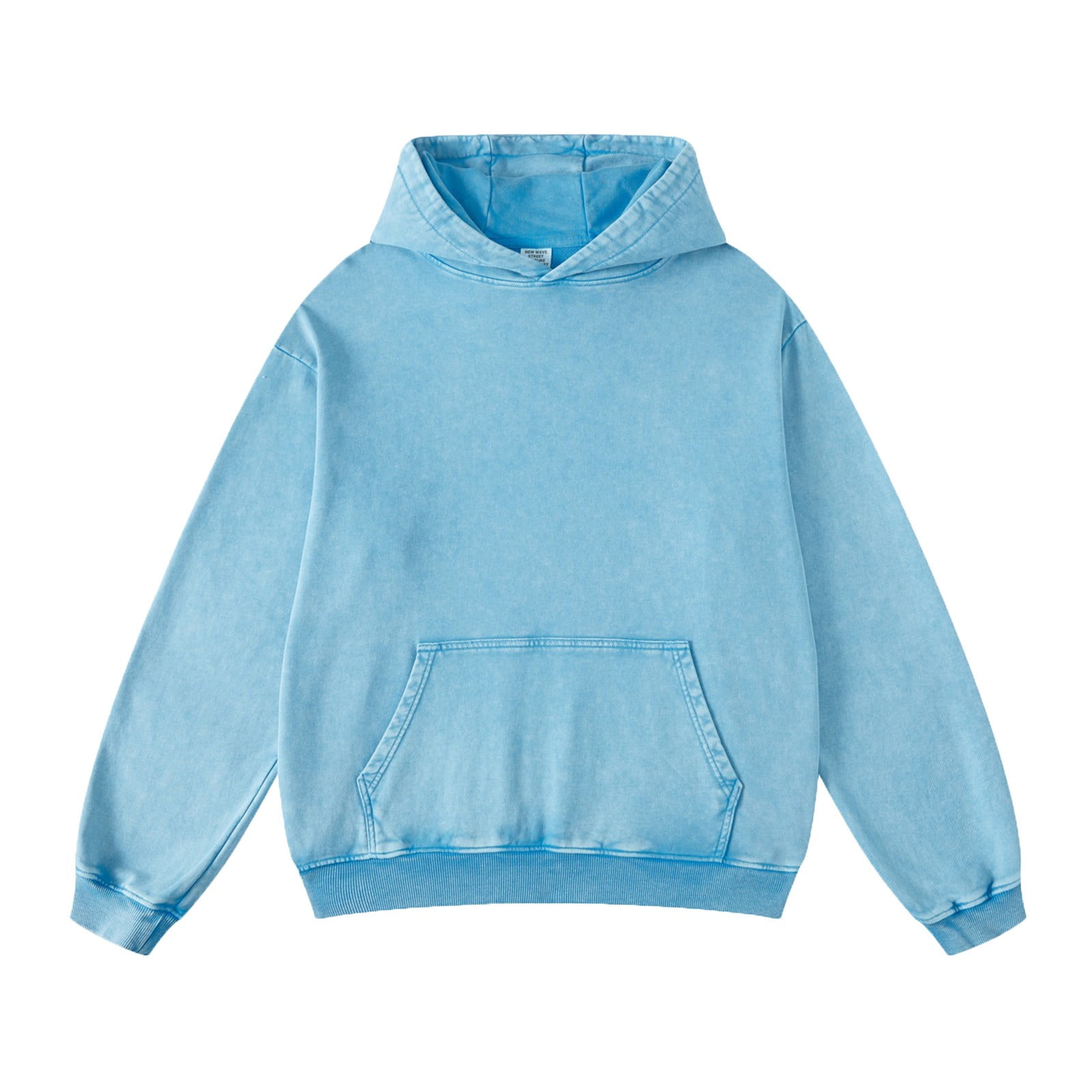 hotojiny Hoodies for Men Fall Outfits Casual Loose Long Sleeve Sweatshirts Vintage Washed Hooded Pullover Tops with Pocket