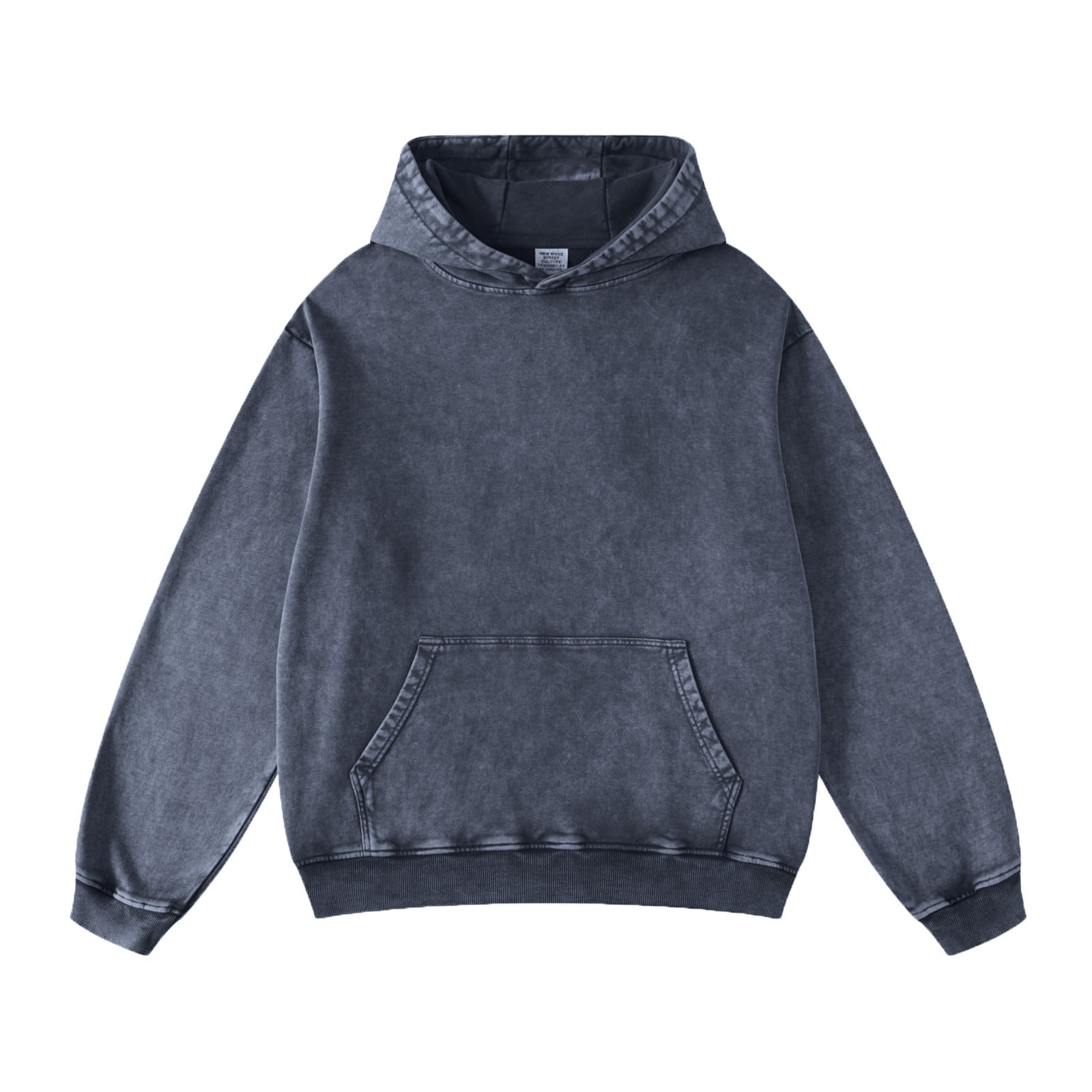 hotojiny Hoodies for Men Fall Outfits Casual Loose Long Sleeve Sweatshirts Vintage Washed Hooded Pullover Tops with Pocket