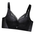 thumbnail image 1 of hotojiny Lace Bras for Women No Underwire Wireless Bras V Neck Full Coverage Bralettes Comfort Breathable Everyday Bra, 1 of 3