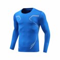 thumbnail image 1 of hotojiny Long Sleeve Shirts for Men Quick Dry Sun Protection T-Shirts Lightweight Performance Fishing Summer Tops S-3XL, 1 of 6