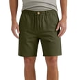 thumbnail image 1 of hotojiny Men's 7 Inch Shorts Summer Beach Straight Leg Golf Shorts with Pockets Classic Fit Skinny Dress Shorts for Work Casual, 1 of 6