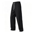 thumbnail image 1 of hotojiny Men's Athletic Pants with Pockets Breathable Mesh Drawstring Elastic Waist Quick Dry Lightweight Pants for Big and Tall, 1 of 5
