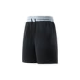 thumbnail image 1 of hotojiny Men's Casual Shorts Stylish Color Block Drawstring Summer Shorts Lightweight Elastic Waist Basketball Sweat Shorts, 1 of 6