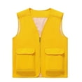thumbnail image 1 of hotojiny Men’s Fishing Vest Outdoor Work Quick-Dry Full Zip Cargo Vest Jacket Breathable Performance Sleeveless Jacket with Pockets, 1 of 4