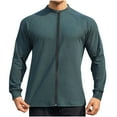 thumbnail image 1 of hotojiny Men's Jackets Lightweight Full Zip Casual Windbreaker Coat Workout Running Athletic Active Outwear with Pockets, 1 of 3