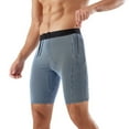 thumbnail image 1 of hotojiny Men's Stripe Workout Shorts Fashion Breathable Drawstring Tight Gym Athletic Shorts with Pockets, 1 of 6