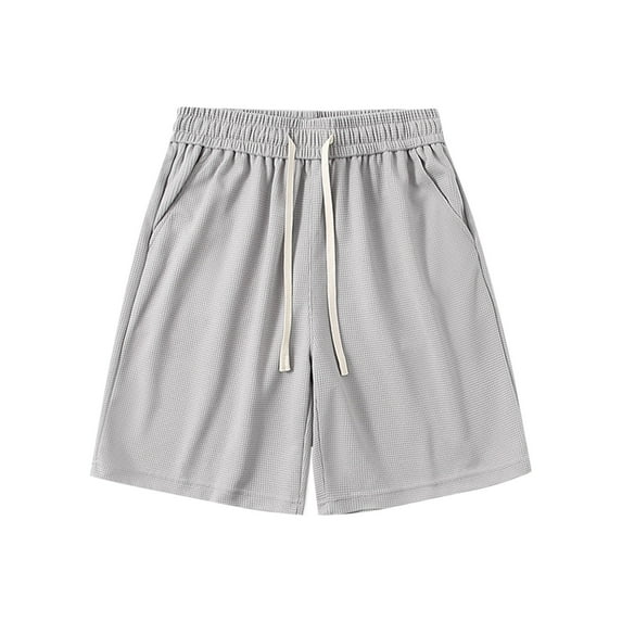 hotojiny Men's Sweat Shorts Plus Size Wide Leg Casual Athletic Shorts Workout Gym Pajama Lounge Running Shorts with Pockets