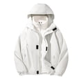 thumbnail image 1 of hotojiny Men's Winter Outdoor Coat Full-Zip Fleece Lined Removable Liner Jacket Fall Warm Coat Big and Tall Mountain Ski Snow, 1 of 7