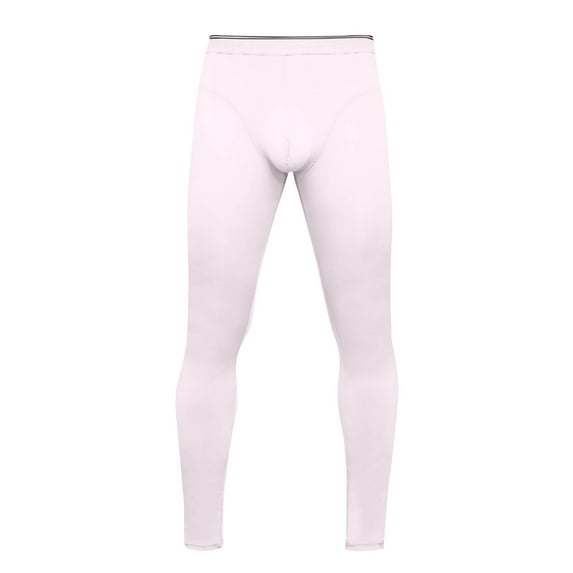 hotojiny Men's Yoga Pants Athletic Workout See Through Tights Leggings Breathable Stretchy Sports Shapewear Underwear Baselayer