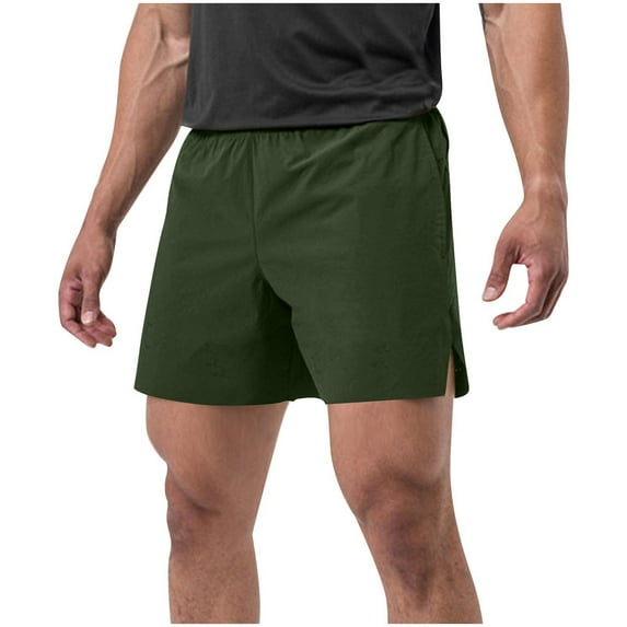 hotojiny Mens Athletic Shorts Casual Elastic Waist Stretch Short Pants Lightweight Beach Running Sweat Shorts Gym Clothes
