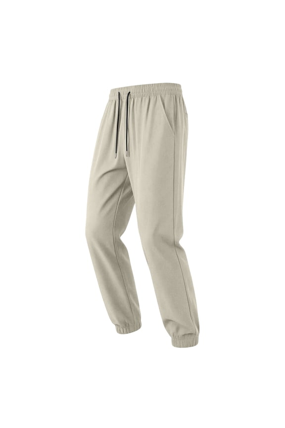 Mens Athletic Sweatpants with Pockets Workout Gym Joggers Pants for Big and Tall Lightweight Running Jogging Pants