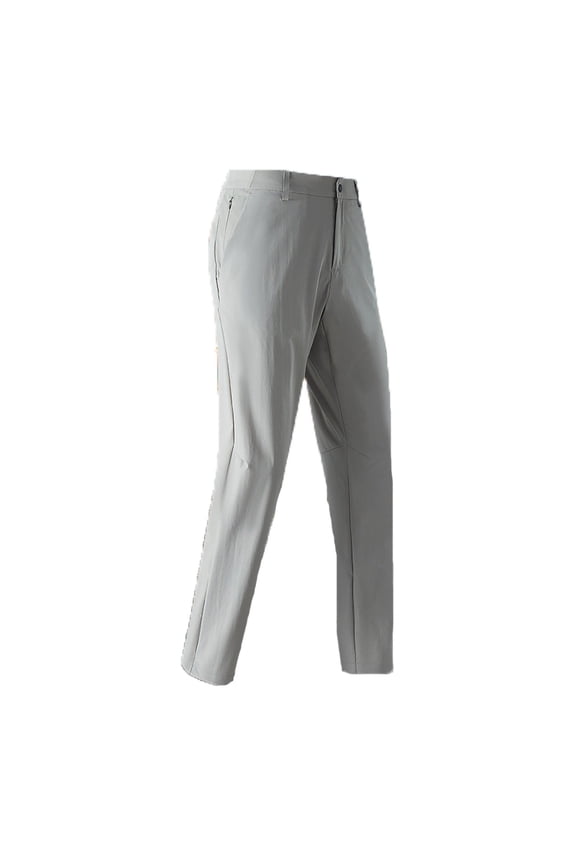 Mens Casual Pants Lightweight Windproof Performance Hiking Pants Water Resistance Pull on Fishing Trousers with Pockets
