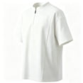thumbnail image 1 of hotojiny Mens Quarter Zip Shirts Casual Summer Mock Neck Short Sleeve Shirt Workout Athletic Big and Tall Golf Shirts, 1 of 5