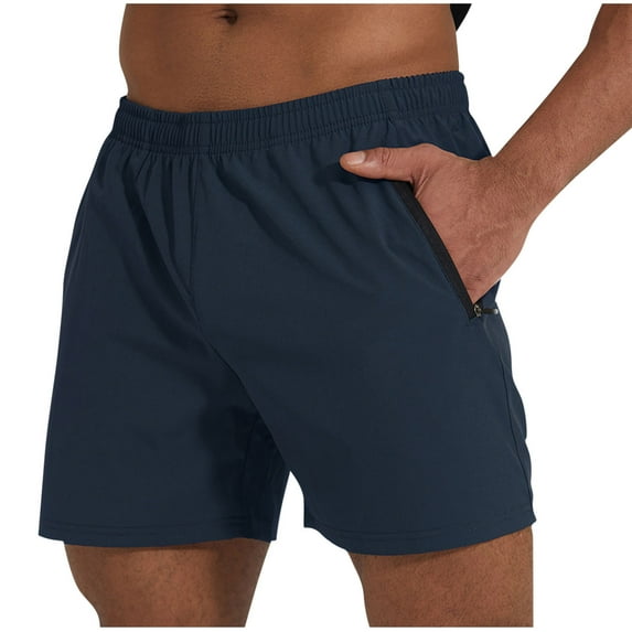 hotojiny Mens Running Shorts 3 Inch Breathable Quick Dry Workout Athletic Shorts Lightweight Outdoor Shorts with Zipper Pockets