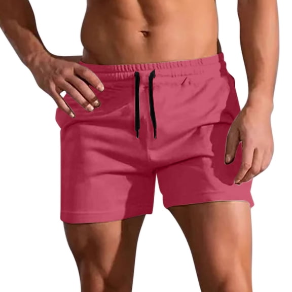 hotojiny Mens Sweat Workout Shorts Lightweight Quick Dry Basketball Casual Shorts with Pockets for Running Athletic Gym Activewear