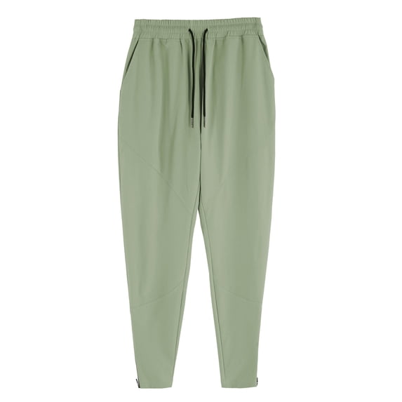 hotojiny Mens Sweatpants Breathable Drawstring Waist Athletic Pants Ankle Zippers Performance Training Joggers for Daily Wear
