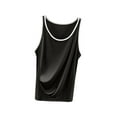 thumbnail image 1 of hotojiny Pajama Tank Tops for Women Summer Soft Comfy V Neck Loose Fit Sleepwear Casual Sleeveless Shirts Fashion 2025, 1 of 3