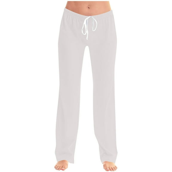 hotojiny Plus Size Sweatpants for Women Fashion Loose Fit Running Workout Straight Leg Pants Low Waist Drawstring Lounge Trousers