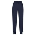 thumbnail image 1 of hotojiny Sweatpants Women with Pockets Breathable Cinch Bottoms Tapered Lounge Pants Cotton Workout Running Joggers Fall Clothes, 1 of 5