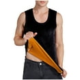 thumbnail image 1 of hotojiny Thermal Tank Top Men Winter Warm Fleece Lined Underwear Big and Tall Shirts Sleeveless Vest Undershirt S-5XL, 1 of 7