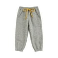 thumbnail image 1 of hotojiny Toddler Boys Girls Sweatpants Unisex Baby Loose Athletic Workout Joggers Comfy Fleece Lined Trousers, 1 of 4