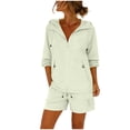 thumbnail image 1 of hotojiny Tracksuit for Women 2 Piece Casual Zipper Long Sleeve Jackets and Running Joggers Fashion Workout Outfits, 1 of 6