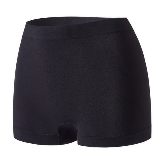 hotojiny Underwear Shorts for Women Seamless Elastic Waisted Butt Lifting Shapewear Slimming Boyshorts Panties for Under Dresses