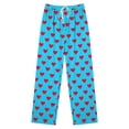 thumbnail image 1 of hotojiny Valentine's Day Pants for Women Trendy Cute Wide Leg Pajama Pants Lounge Comfy Cute Soft Home Pants, 1 of 6