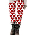 thumbnail image 1 of hotojiny Valentines Day Leggings for Women Trendy Cute Heart Print Yoga Pants Tights Soft High Waisted Athletic Pants, 1 of 6
