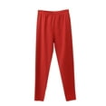 thumbnail image 1 of hotojiny Women Plus Size Thermal Pants Elastic Waisted Fleece Lined Underwear Bottoms Fall Winter Warm Soft Leggings, 1 of 7