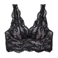 thumbnail image 1 of hotojiny Women's Bra Cute Lace Bralette Padded Underwire Everyday Bra Wide Strap Full Coverage Comfortable Bra, 1 of 7