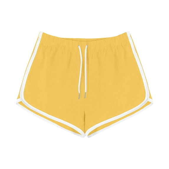 hotojiny Women's Hot Pants Yoga Shorts Lounge Workout Gym Running Active Shorts Lounge Summer Beach Shorts