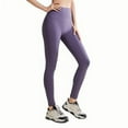 thumbnail image 1 of hotojiny Women's Leggings Casual Soft Workout Yoga Pants Stretch Exercise Running Tight Solid Color Pants, 1 of 6