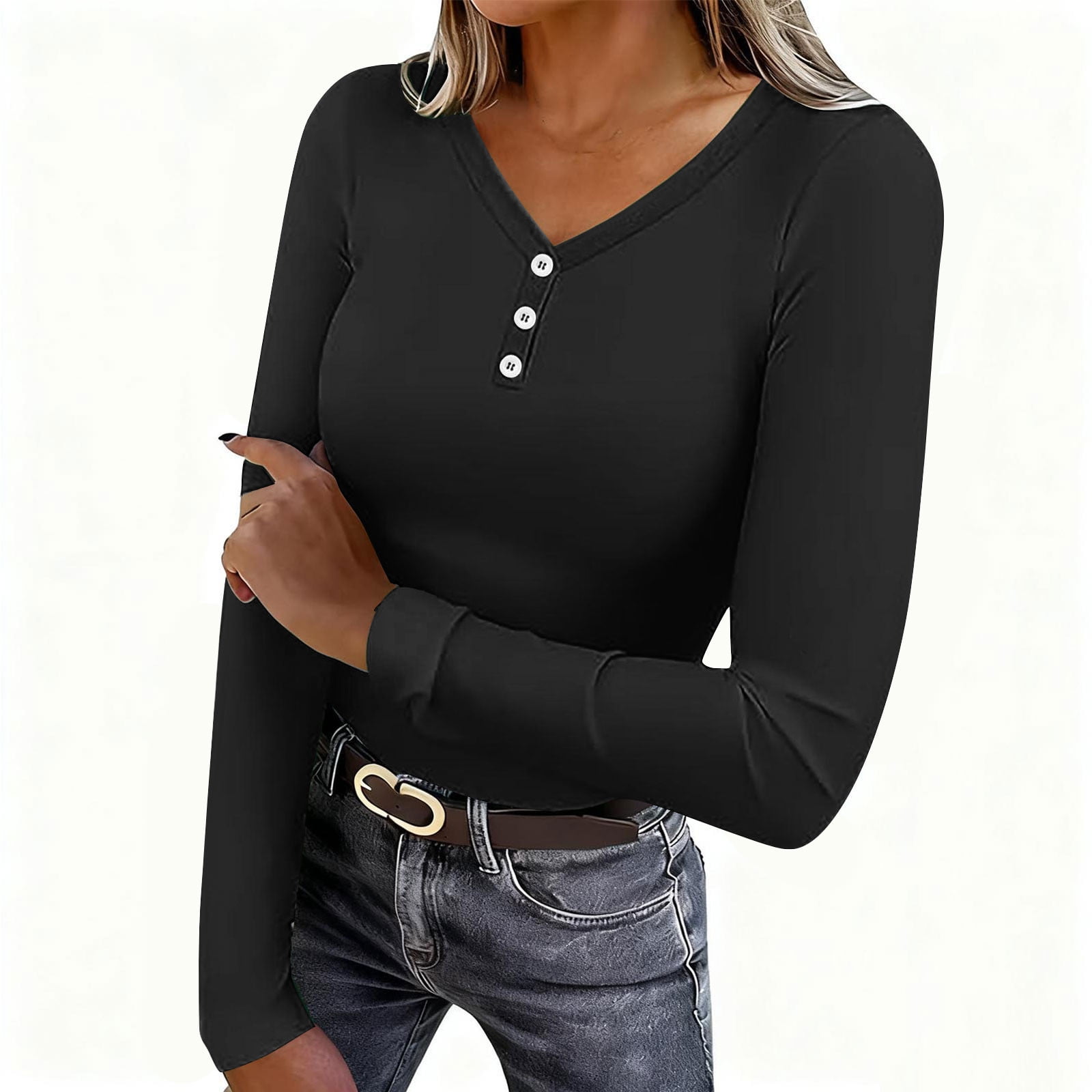 4 Pack Thermal Shirts 4-Pack Women's Thermal Long Sleeve Shirts