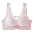 thumbnail image 1 of hotojiny Women’s Wireless Lace Bra Plus Size No Underwire Bras Breathable Full Coverage Bralettes Comfort Padded Everyday Bra, 1 of 7