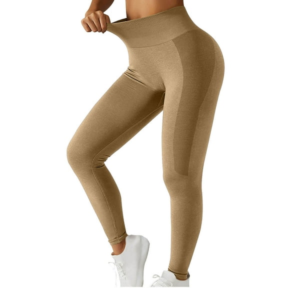 hotojiny Women's Workout Leggings Soft Butt Lifting Tights Comfy Stretchy Gym Athletic High Waisted Yoga Pants