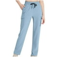 thumbnail image 1 of hotojiny Womens Cargo Pants Elastic High Waist Hiking Sweatpants with Pockets Loose Drawstring Tapered Trousers, 1 of 7