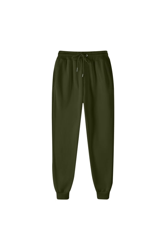 Womens & Mens Soft Fleece Lined Jogger Pants High Waist Winter Warm Sweatpants Thermal Athletic Lounge Pockets Pants