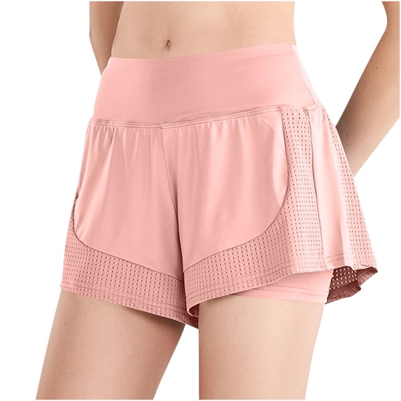 hotojiny Womens Plus Size Workout Shorts Casual Quick Dry Breathable Baggy Shorts Lounge Yoga Gym Athletic Shorts