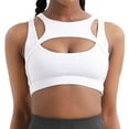 thumbnail image 1 of hotojiny Womens Sports Bras Large Bust High Support Yoga Workout Bras Push Up Full Coverage Racerback Running Bra, 1 of 7