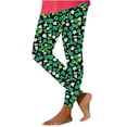 thumbnail image 1 of hotojiny Womens St. Patrick's Day Leggings Soft Cute Trendy Spring Pants Lounge Stretchy Workout Gym Yoga Pants, 1 of 3