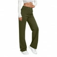 thumbnail image 1 of hotojiny Womens Sweatpants High Waisted Straight Leg Lounge Pants Comfy Workout Loose Plus Size Pants with Pockets, 1 of 5