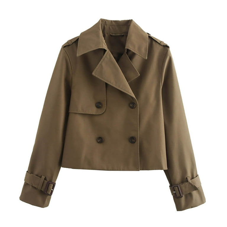 エブリデイアイライク Short Double Coat 黒 22FW Deuxieme Classe