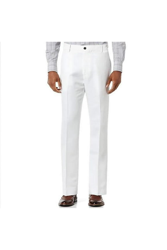 Work Pants for Men Cotton Linen Business Leisure Dress Pants Summer Casual Straight Leg Beach Vacation Pants