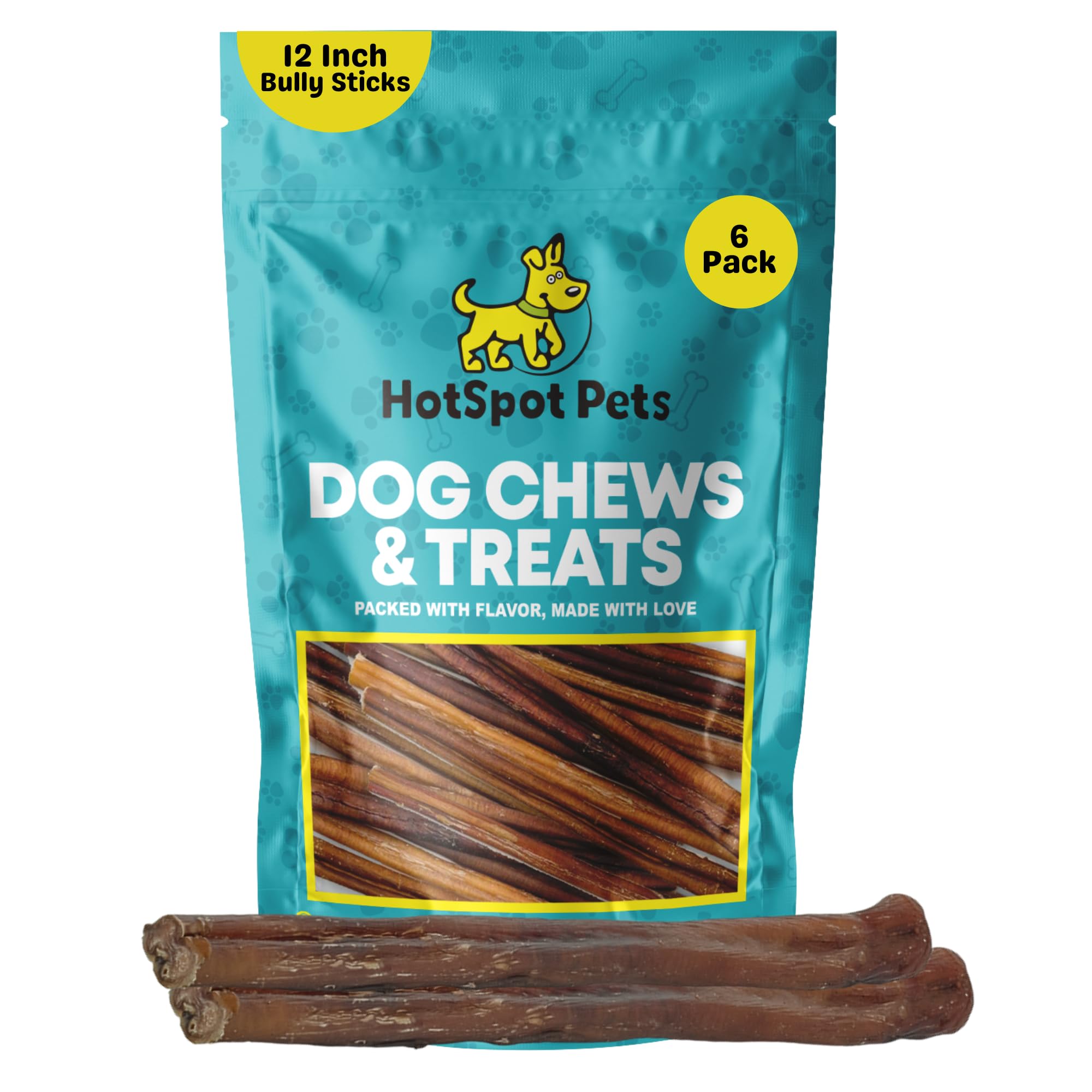 hotspot pets Bully Sticks YPF5 for Dogs All Natural Single Ingrediant