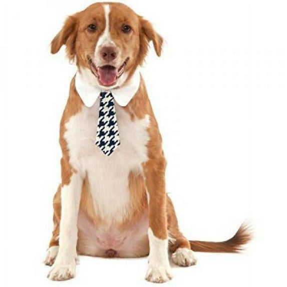 houndstooth tie for pet, small/medium