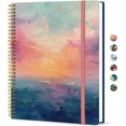thumbnail image 1 of Spiral Lined Notebook, Notebooks for Work, Large Journal for Women & Men, College Ruled Journaling Notebook for Writing, Plastic Cover Spiral Journal, 1 of 14
